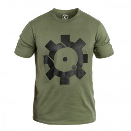 Kaldun Футболка T-shirt  AR15 Bolt Face - Зелена/Чорна S