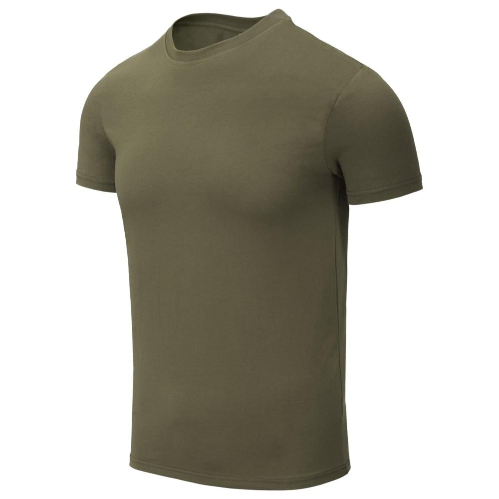Helikon-Tex Футболка T-Shirt  з органічної бавовни Slim - Olive Green XXL - зображення 1