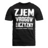 Kaldun Футболка T-shirt  Zjem Wrogow Ojczyzny - Чорна S - зображення 1