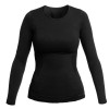 Brubeck Жіноча термоактивна футболка  Comfort Wool - Чорна S - зображення 1