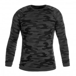 Sesto Senso Термоактивна футболка з довгим рукавом  Thermo Active - Dark Camo M