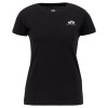 Alpha Industries Футболка T-shirt жіноча  Basic Small Logo - Black XS - зображення 1
