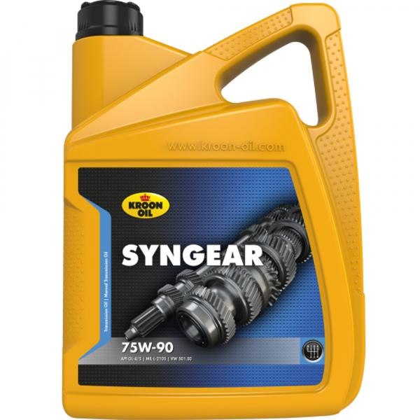 Kroon Oil SynGear 75W-90 5л - зображення 1