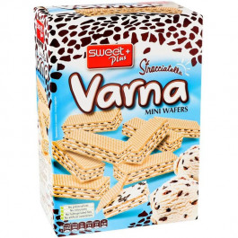 Varna Міні-вафлі  Sweet Plus Stracciatella 240 г (3800065781985)