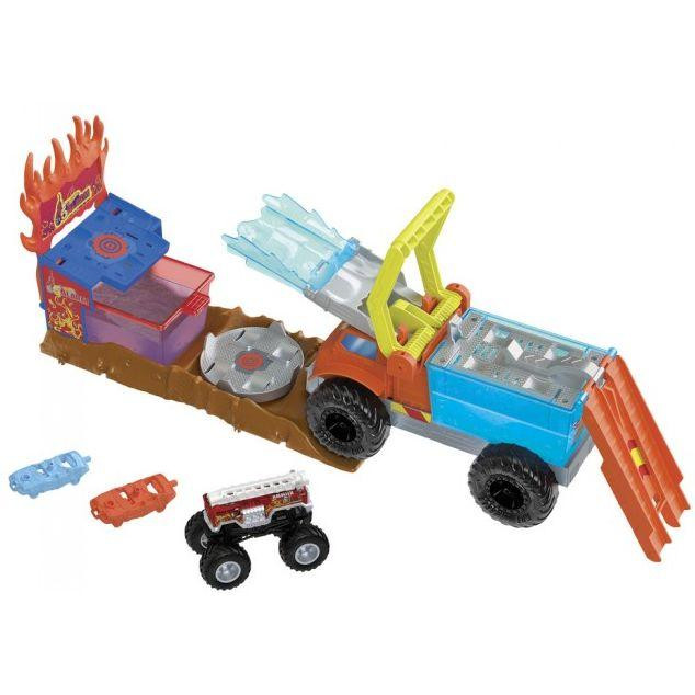 Hot Wheels Зміни кольору Monster Truck Пожежний порятунок (HPN73) - зображення 1