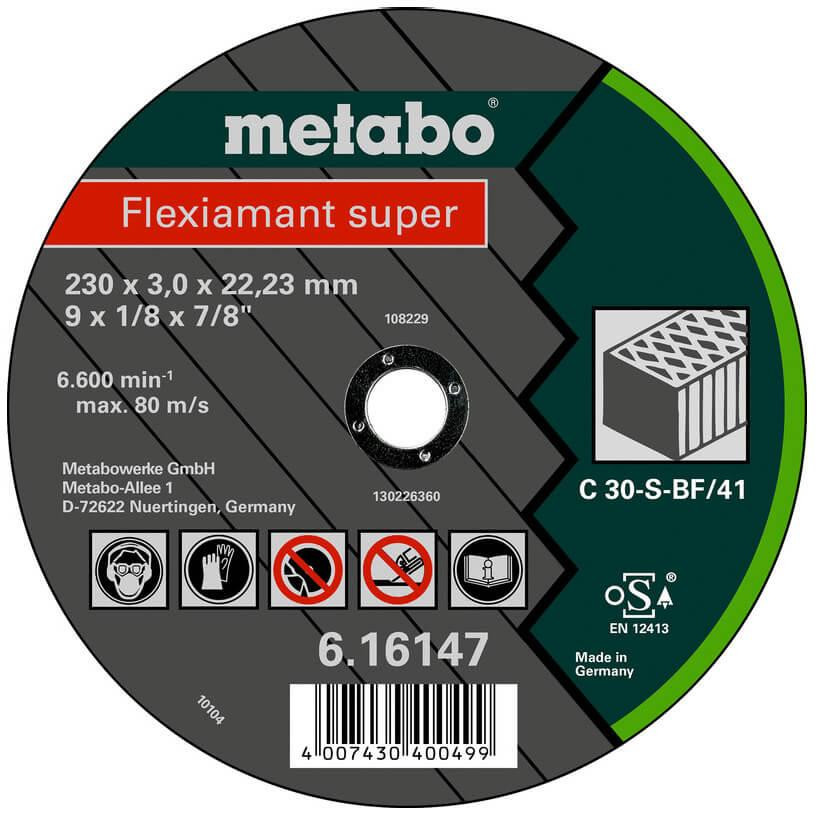 Metabo Flexiamant super C 30-S, 230x3,0, камень (616147000) - зображення 1