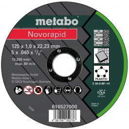 Metabo Novorapid 125x1,0x22,2 мм, TF41 (616527000)