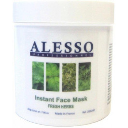 Alesso Professionnel Розчинна маска для обличчя  Свіжі трави протизапальна 200 г (3273629206437)