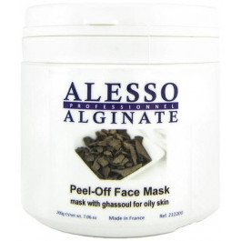 Alesso Professionnel Альгинатная маска для лица  с Глиной Гассул для жирной и комбинированной кожи 200 г (3273629212438)