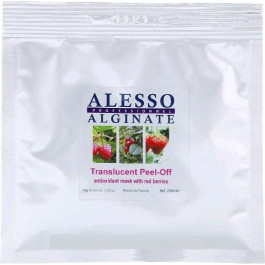 Alesso Professionnel Альгинатная маска для лица  полупрозрачная с Красными ягодами антиоксидантная 40 г (3273629288235)