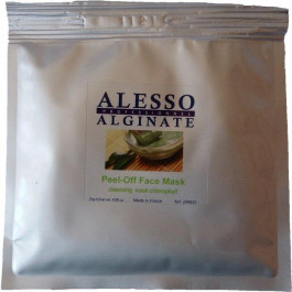 Alesso Professionnel Альгинатная маска для лица  с Хлорофиллом очищающая 25 г (3273629209179)