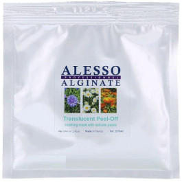 Alesso Professionnel Альгинатная маска для лица  полупрозрачная с Нежными лепестками успокаивающая 40 г (3273629287238)