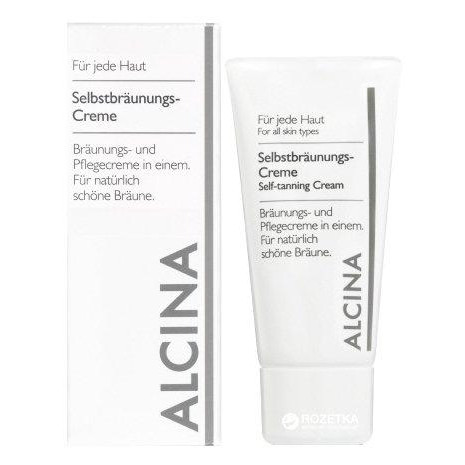 Alcina Крем для автозагара  Self-tanning Cream 50 мл (4008666353405) - зображення 1