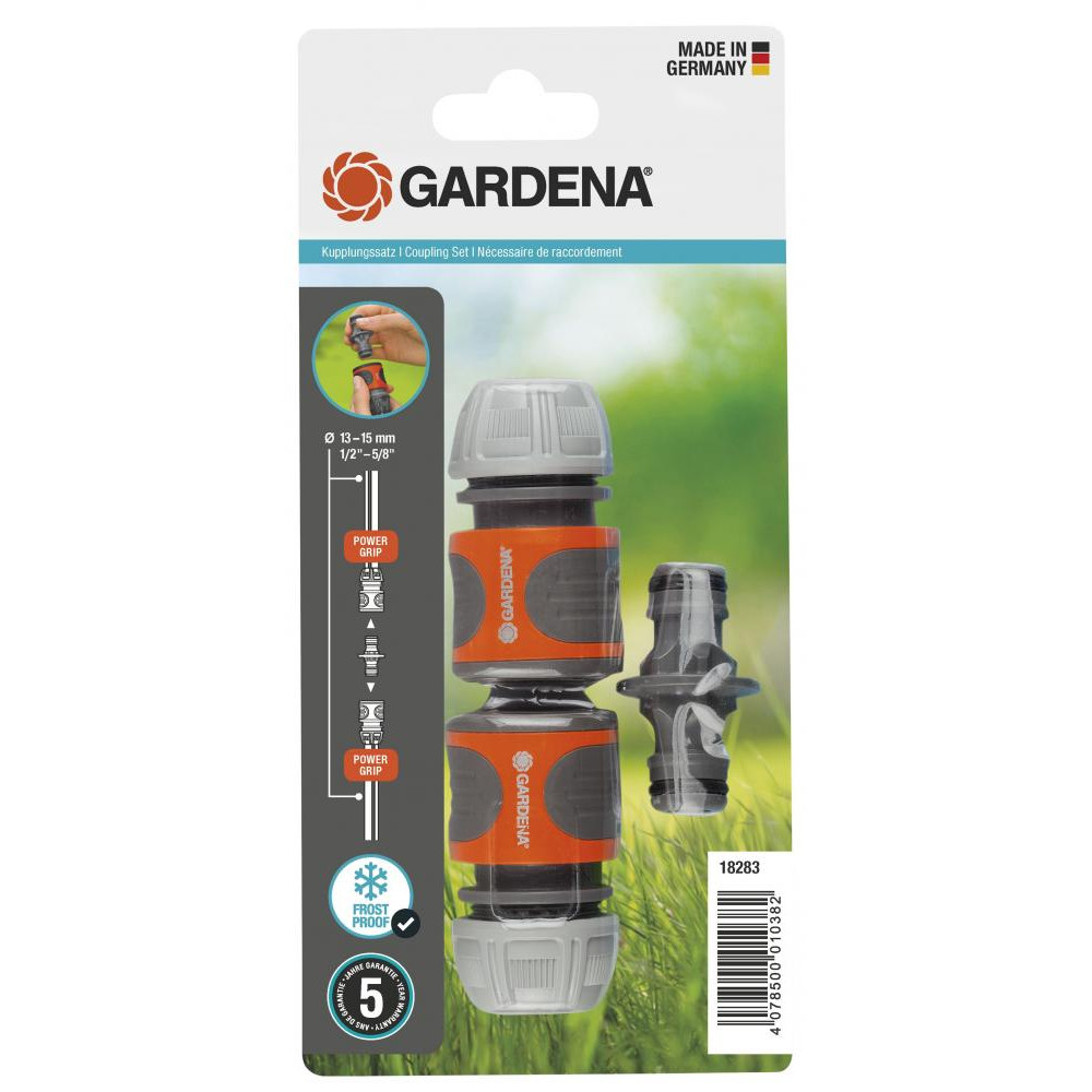 Gardena Комплект соединителей 1/2'' (13 мм) (18283-20.000.00) - зображення 1