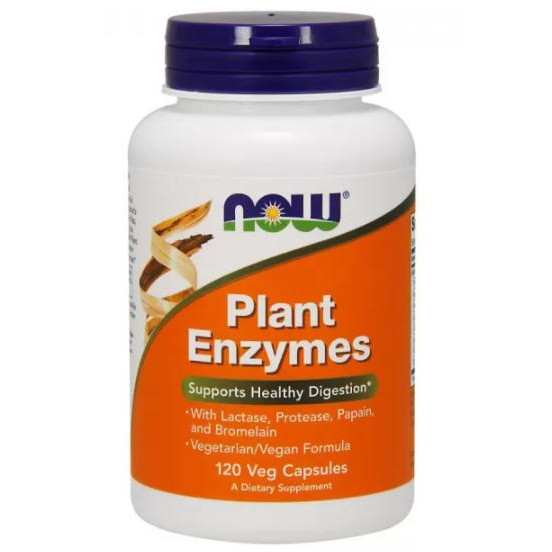 Now Плант Энзим (Plant Enzymes), , ферменты, 120 кап (NOW-02966) - зображення 1