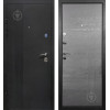 Двері БЦ Синевир (Дуб Грифель) чорний муар 2050x860 мм ліві - зображення 1