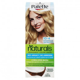 Palette Naturals Крем-краска для волос 10-4 (254) Бежевый блондин 110 ml (3838824124360)