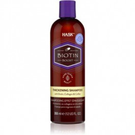 Hask Biotin Boost зміцнюючий шампунь для об’єму волосся 355 мл