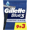 Gillette Бритва  Blue 3 Comfort Slalom 12 шт. (8006540808771) - зображення 1