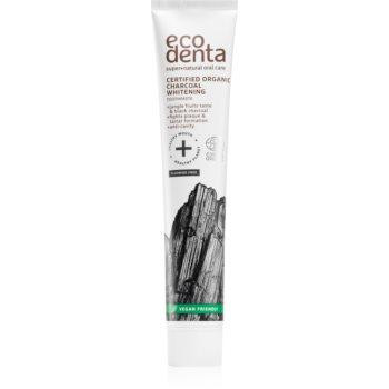 Ecodenta Certified Organic Charcoal whitening відбілююча зубна паста з активованим вугіллям 75 мл - зображення 1