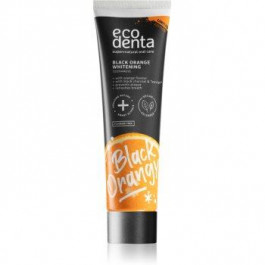 Ecodenta Expert Black Orange Whitening чорна зубна паста з відбілюючим ефектом без фтору присмак pomeran? 100