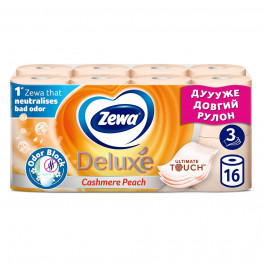 Zewa Туалетная бумага Deluxe Peach 3 слоя 16 шт (7322540201192)