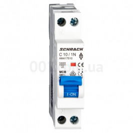 Schrack Technik 10А 1P+N 4,5кА х-ка С (AM417510--)
