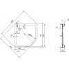 Ravak Verona 90 ST R-500 XАU0000035 - зображення 4