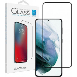 ACCLAB Защитное стекло Full Glue для Samsung Galaxy S21+ G996 Black (1283126510502)
