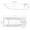 Cersanit Lana 170x70 (S301-163) - зображення 4