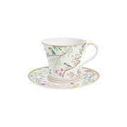 Easy Life Чашка для чаю з блюдцем Birds Melody 200мл R1786#BIME - зображення 1