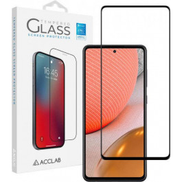 ACCLAB Защитное стекло Full Glue для Samsung Galaxy A72 Black (1283126510557)