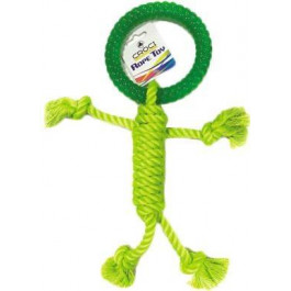 Croci Іграшка для собак  Мотузковий чоловічок 40 x 15 см Зелений (8023222168466)