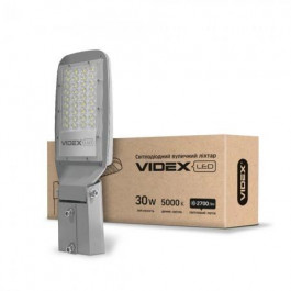   VIDEX Уличный LED фонарь 30W  поворотный 5000K серый VL-SLe13-305G