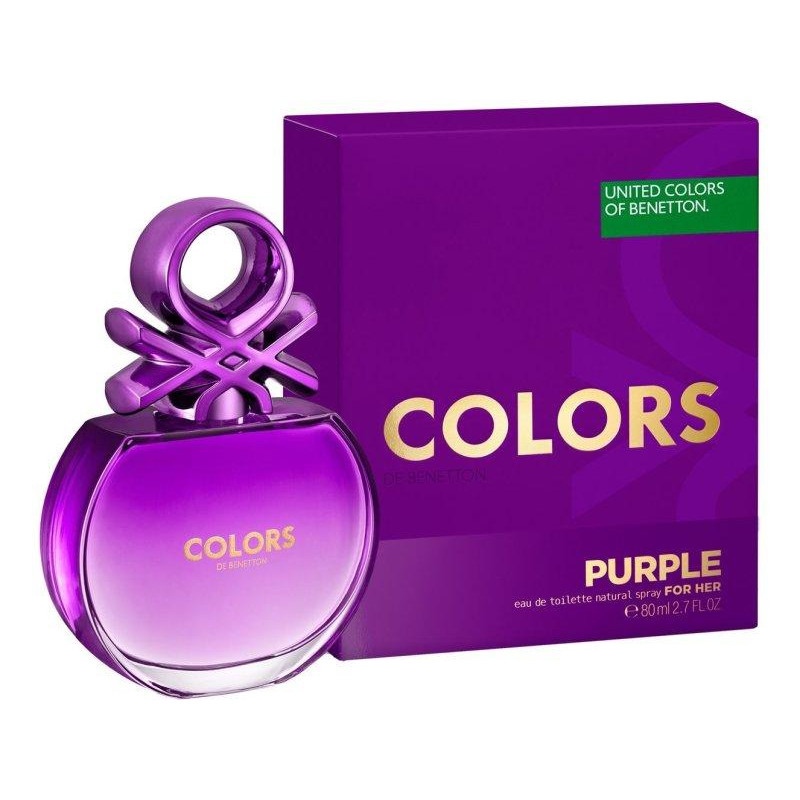 United Colors of Benetton Purple Туалетная вода для женщин 80 мл - зображення 1