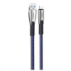 ColorWay USB/Apple Lightning Zinc Alloy Blue 1m (CW-CBUL010-BL) - зображення 2