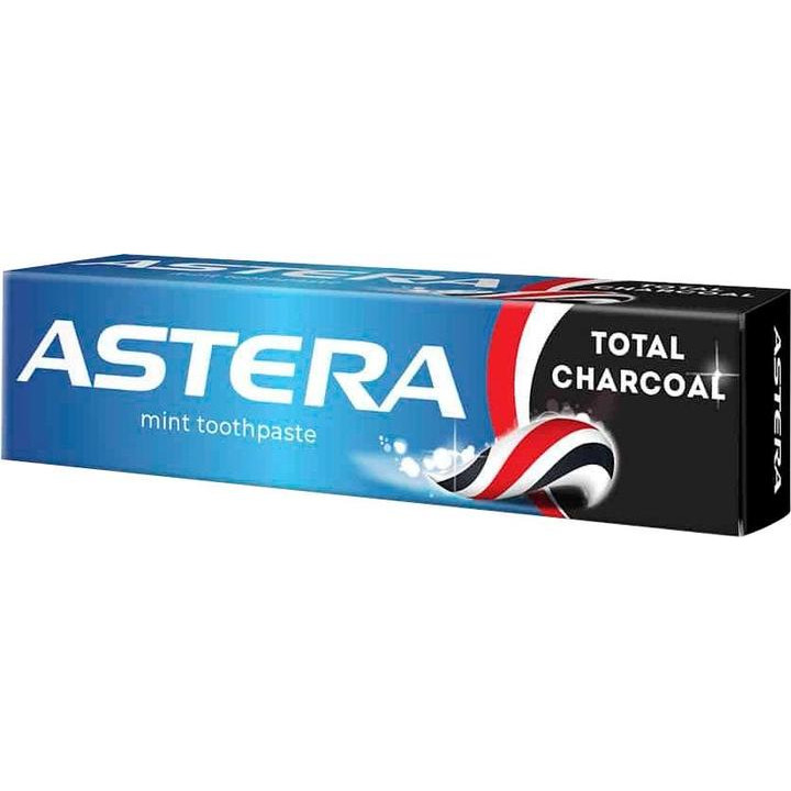 Astera Зубная паста  Active Total Charcoal Комплексный уход с активированным углем 100 мл (3800013511312) - зображення 1