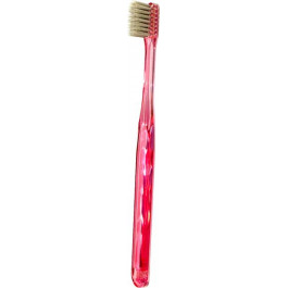 Ci medical Багаторівнева зубна щітка  Nano CiPro Ag+ Taper + Flat M Рожева (4901221830004_рожева)
