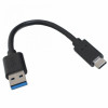 Patron USB 3.1 AM to Type-C 0.15m (CAB-PN-TYPE-C-0.15M) - зображення 1
