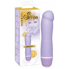    Sweet Smile Silicone Vibe Penis, фіолетовий