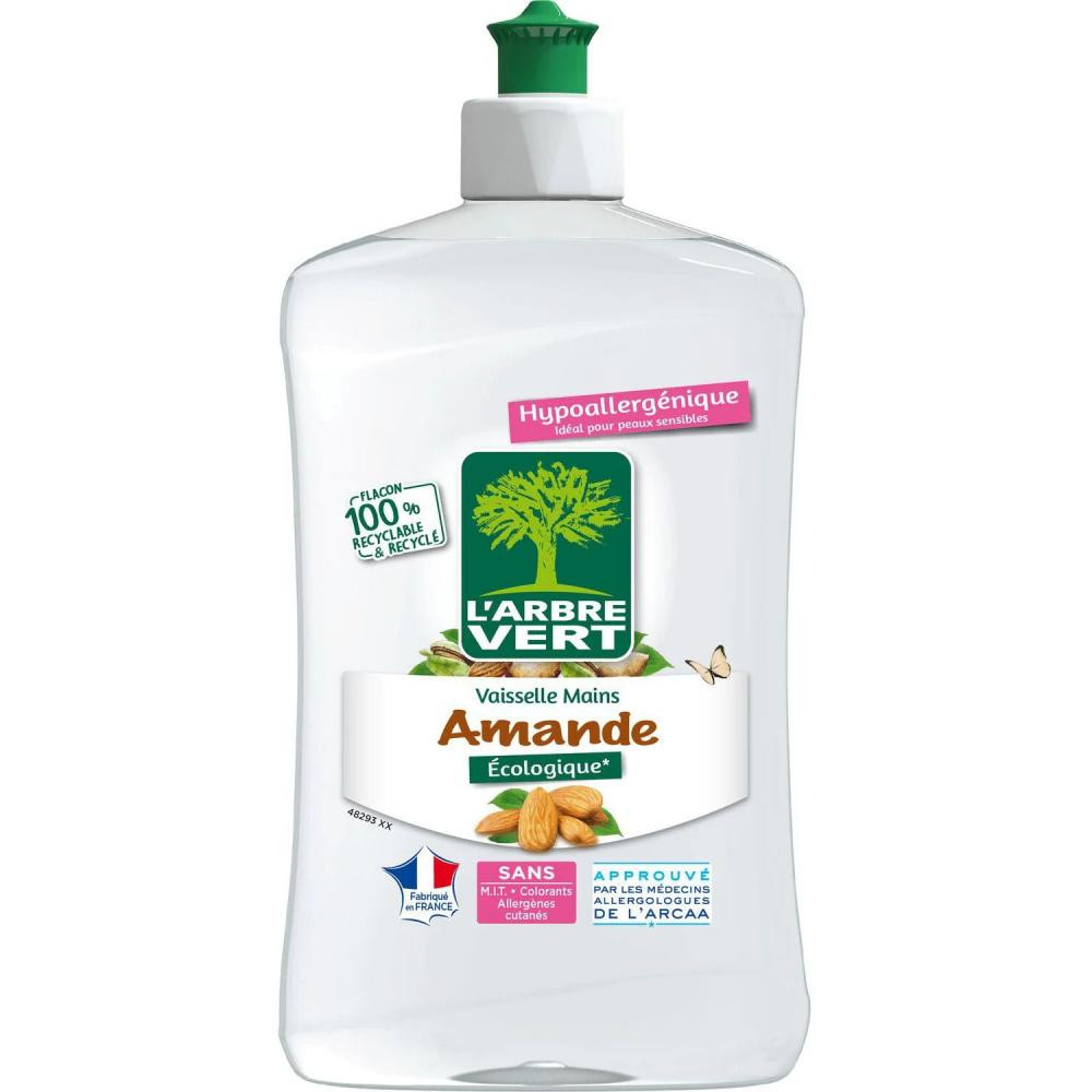 L'Arbre Vert Засіб для миття посуду Мигдаль 500мл (3450601047039) - зображення 1