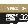 VERICO 32 GB microSDHC UHS-I Class 10 1MCOV-MDH933-NN - зображення 1