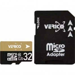 VERICO 32 GB microSDHC UHS-I Class 10 + SD adapter 1MCOV-MAH933-NN