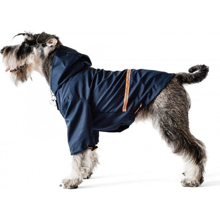 Noble Pet Куртка-дождевик для собак Moss S Синяя (M4106/S) - зображення 1