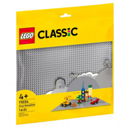 LEGO Classic Базова пластина сірого кольору, 1 деталь (11024)