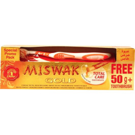 Dabur Набор  Зубная паста Miswak Gold 120 + 50 г + Щетка (D15590) (6291069715590)