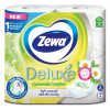 Zewa Туалетная бумага Deluxe 3-слойная Ромашка Белая 4 шт (7322540060133) - зображення 3