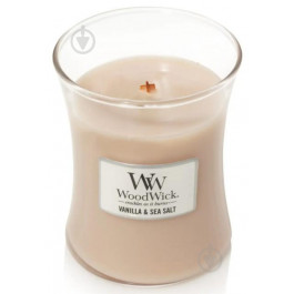 WoodWick Свічка ароматична  Mini Vanilla Sea Salt 85 г (5038581055282)