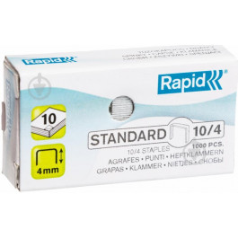 Rapid Скобы  Standard 10/4, 1000шт. (24862900)