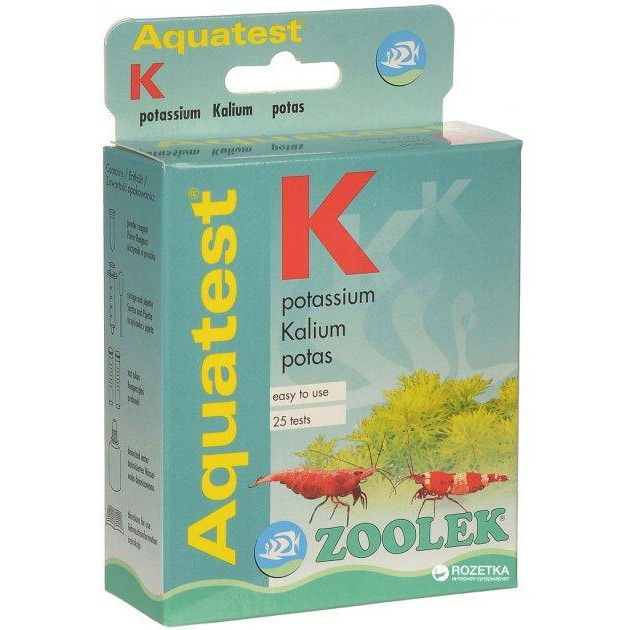 Zoolek Тест на содержания калия Aquatest K (apZL1120) - зображення 1